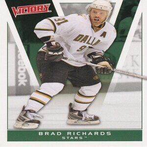 Brad Richards - 2010/2011 Upper Deck NHL Victory Hockey Card